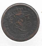 België: 2 cent 1833 (brede listel) - Leopold 1 - morin 87, Postzegels en Munten, Munten | België, Losse munt, Verzenden