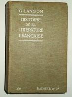 Histoire de la littérature française, Livres, Europe autre, Enlèvement ou Envoi