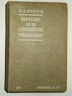 Histoire de la littérature française, Ophalen of Verzenden, Europa overig