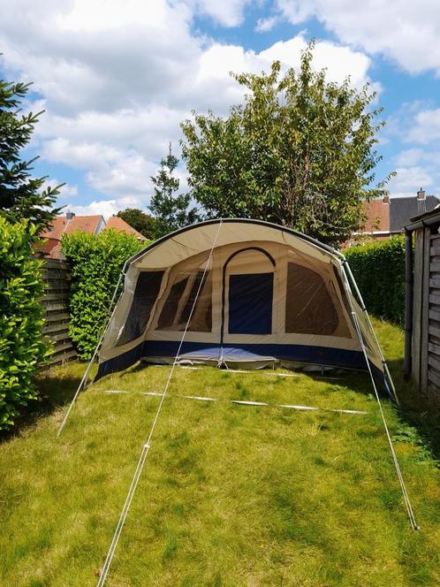 Katoenen Tunnel Tent 5pers. - Perfecte Staat!, Caravans en Kamperen, Tenten, Zo goed als nieuw, Ophalen