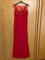 Rode lange trouwjurk MARFIL m38, met sjaal, Vêtements | Femmes, Vêtements de mariage & Accessoires de mariage, Comme neuf, Marfil