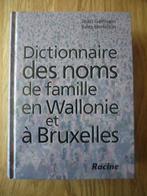 Dictionnaire des noms de famille en Wallonie et à Bruxelles, Comme neuf, Enlèvement ou Envoi