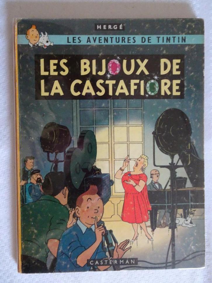 BD Tintin - Les Bijoux de la Castafiore (EO), Livres, BD, Utilisé, Une BD, Enlèvement ou Envoi