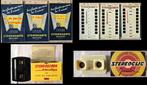 1955-STEREOSCOOP - 3 KAARTEN met doos, 1 speler, Verzenden, Zo goed als nieuw, Vanaf 18 jaar