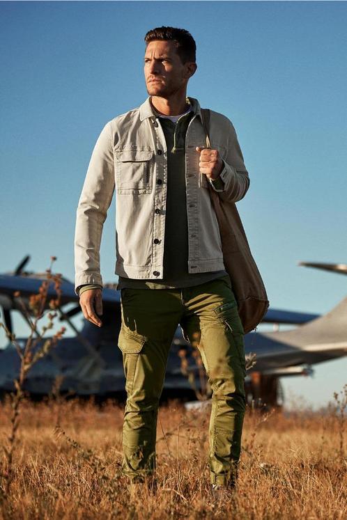 PME Legend Cargo broek kaki W30 31 & 32/L32 Nieuw met label, Kleding | Heren, Broeken en Pantalons, Nieuw, Groen, Ophalen of Verzenden