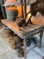 Inklapbare houten tafel, Huis en Inrichting, Tafels | Bijzettafels, Ophalen of Verzenden