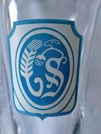 Oud glas met logo "S" Brouwerij Strubbe Ichtegem, Ophalen of Verzenden