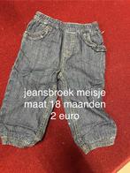 jeansbroek meisje, Kinderen en Baby's, Babykleding | Maat 86, Ophalen, Zo goed als nieuw, Meisje