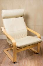 Lederen relax Poang zetel IKEA, Huis en Inrichting, Fauteuils, Ophalen, Gebruikt, Leer