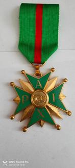 médaille paix ruban vert et rouge, Verzamelen, Militaria | Algemeen, Ophalen