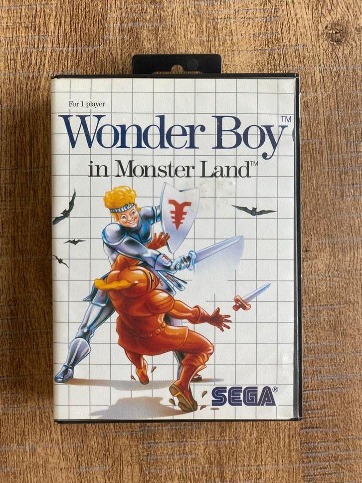 Wonder Boy in Monster Land Sega, Games en Spelcomputers, Games | Sega, Gebruikt, Master System, Ophalen of Verzenden