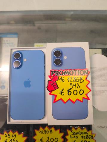 iPhone 16 128gb perfecte staat Garantie  beschikbaar voor biedingen