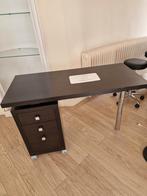 Table de manucure avec aspirateur intégré, Enlèvement