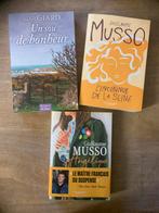 Lot de trois livres brochés Musso et Giard, Comme neuf