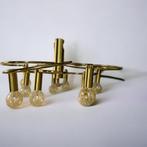 vintage 'gouden' luster / hanglamp in Sciolari stijl, Antiek en Kunst, Ophalen of Verzenden