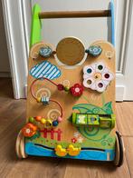 Loopwagen educatief houten speelgoed, Kinderen en Baby's, Speelgoed | Houten speelgoed, Gebruikt, Ophalen of Verzenden, Duw- of Trekspeelgoed