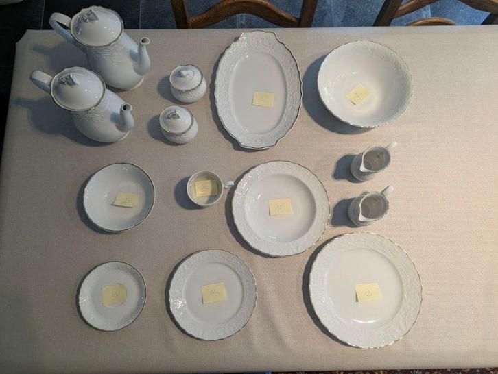 Servies Mitterteich Princess Gold Millenium-Edition, Antiek en Kunst, Antiek | Servies compleet, Ophalen
