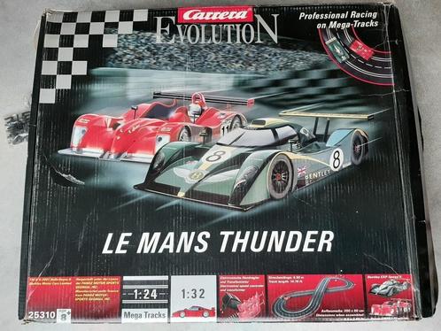 Carrera Evolution 1/24 (Le Mans Thunder + Mille Miglia).., Enfants & Bébés, Jouets | Circuits, Utilisé, Pièces, Électrique, Carrera