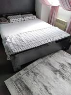 Volledige zwarte slaapkamer  met graniet bed 160*200, Huis en Inrichting, Ophalen, Zwart, Tweepersoons, Zo goed als nieuw