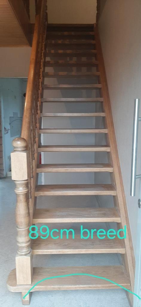 massieve trap, Doe-het-zelf en Bouw, Ladders en Trappen, Gebruikt, Trap, 2 tot 4 meter, Ophalen