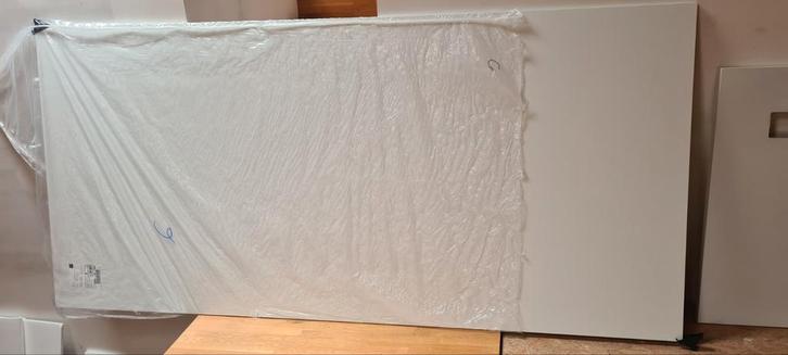 Drie volledig nieuwe witte laminaatpanelen, Doe-het-zelf en Bouw, Platen en Panelen, Nieuw, Hout, Ophalen
