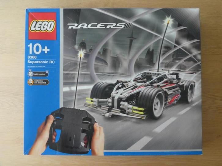 LEGO 8366 Supersonic RC, Kinderen en Baby's, Speelgoed | Duplo en Lego, Zo goed als nieuw, Lego, Complete set, Ophalen of Verzenden