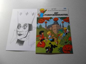 Jommeke 210 Het pompoenenkasteel 2000 1 ste druk. Bijlage. beschikbaar voor biedingen