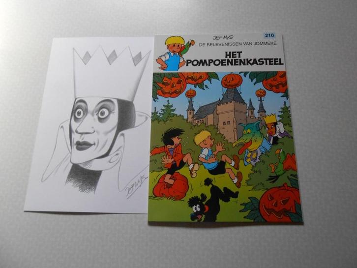 Jommeke 210 Het pompoenenkasteel 2000 1 ste druk. Bijlage., Boeken, Stripverhalen, Nieuw, Eén stripboek, Ophalen of Verzenden