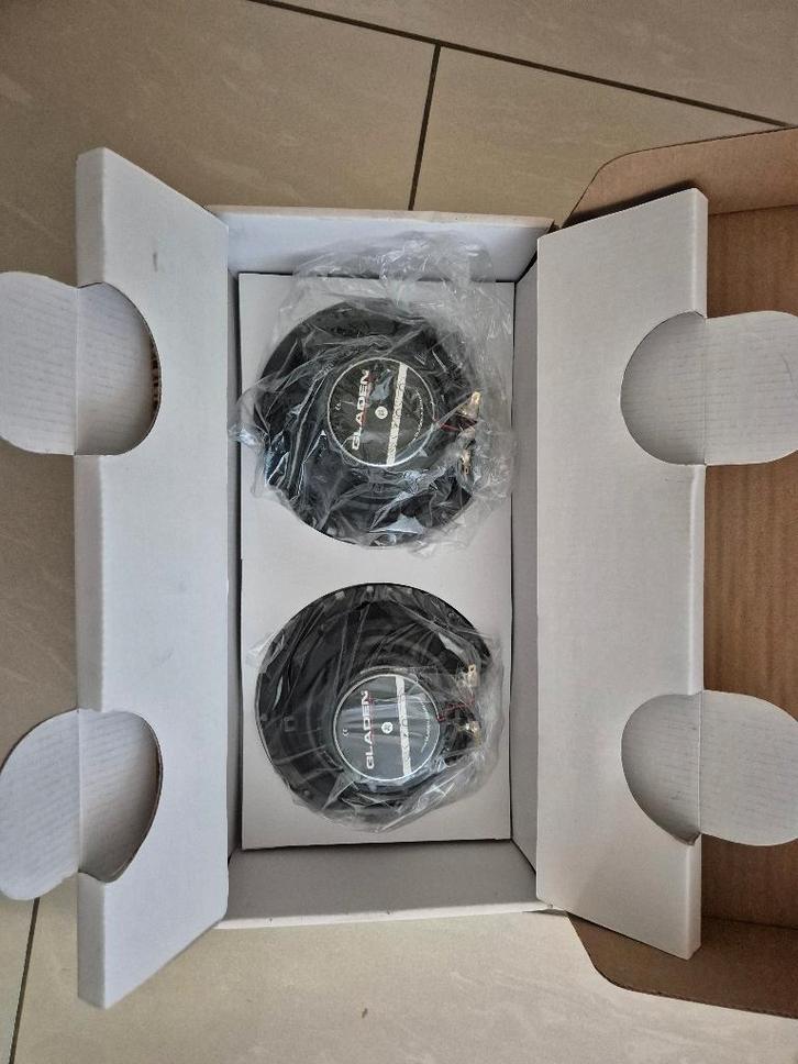 GLADEN AUDIO MC 165 – 2-Way Coaxiale Autospeakers – NIEUW, Auto diversen, Autospeakers, Nieuw, Ophalen