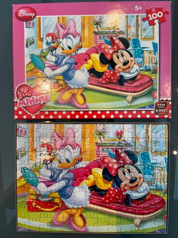 Minnie puzzel, 100 stukjes  beschikbaar voor biedingen