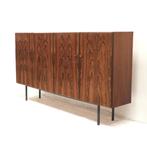 Groot vintage palissander dressoir / highboard jaren '70, Ophalen of Verzenden