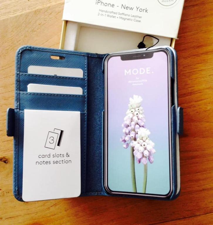 Leren hoesje voor iPhone 11 Pro/X/XS, Telecommunicatie, Mobiele telefoons | Hoesjes en Screenprotectors | Apple iPhone, iPhone X