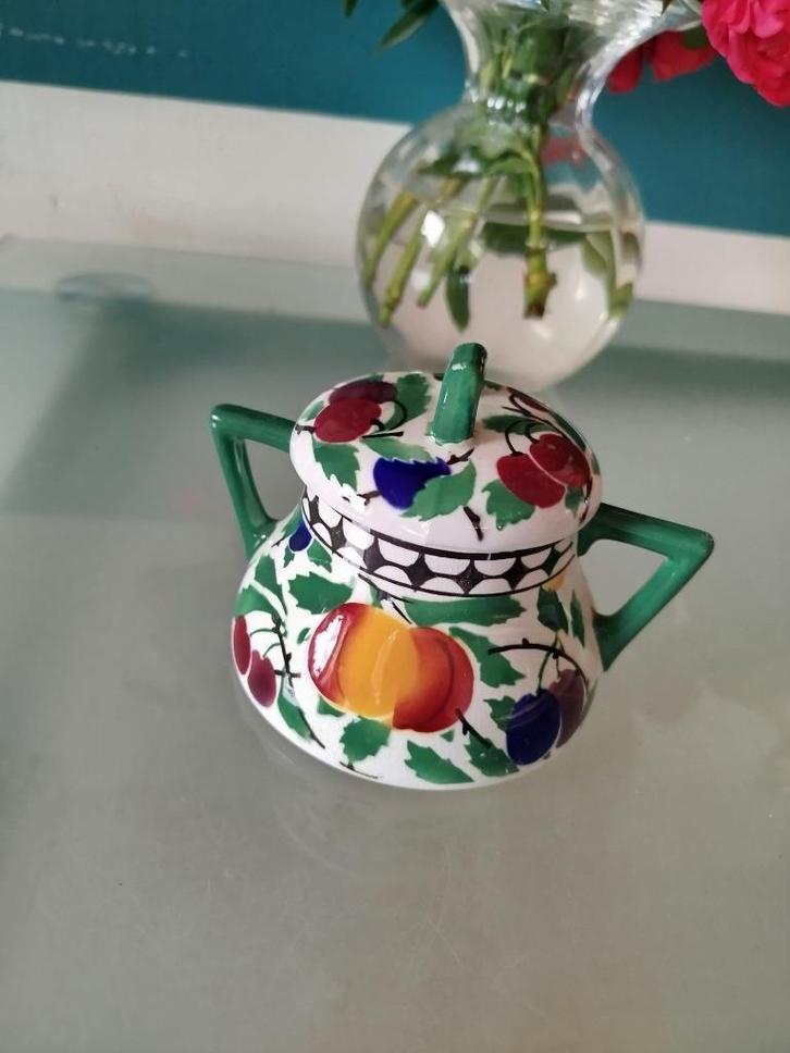 OUDE SUIKERPOT VAN VILLEROY EN BOCH, Antiek en Kunst, Antiek | Servies los, Ophalen of Verzenden