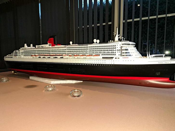 Graupner Queen Mary2 RC 1m80, Hobby en Vrije tijd, Modelbouw | Boten en Schepen, Nieuw, 1:200 of kleiner, Overige merken, Ophalen