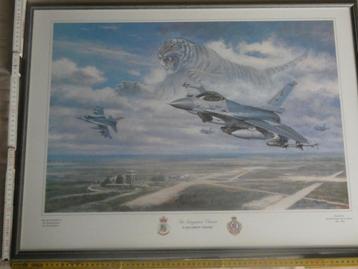 Kader F16,  31e “Tigers” sq  (repro. Ronald WONG May 1998) beschikbaar voor biedingen