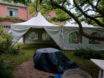 Feesttent en feestmaterialen te huur beschikbaar voor biedingen