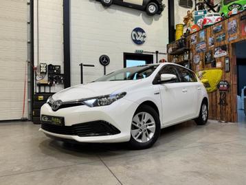 TOYOTA AURIS 1.8 VVT-i HYBRID - AUTOMAAT - TOPSTAAT -, Euro 5, Stof, Zwart, 4 cilinders