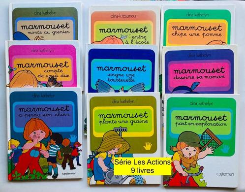 divers albums Marmouset - Dina Kathleen - choix ou série, Livres, Livres pour enfants | 0 an et plus, Utilisé, Enlèvement ou Envoi