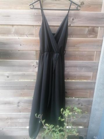 Lange jurk met split maat S