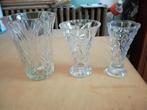 Vases en cristal 15€/pièce ou 40€/lot, Enlèvement ou Envoi