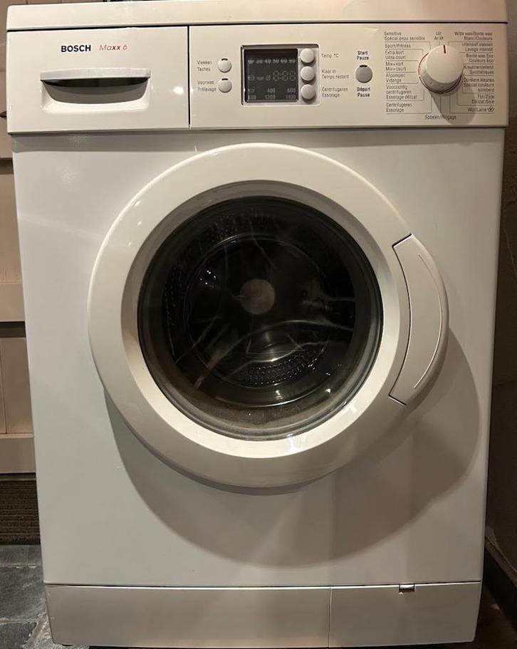 Bosch Maxx 6 VarioPerfect wasmachine, Elektronische apparatuur, Wasmachines, Zo goed als nieuw, Voorlader, 6 tot 8 kg, 85 tot 90 cm