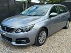 Peugeot 308 SW 1.5 HDi ! 1e PROP - CLIM - NAVI - ALCANTARA!, Boîte manuelle, Argent ou Gris, 5 portes, Diesel