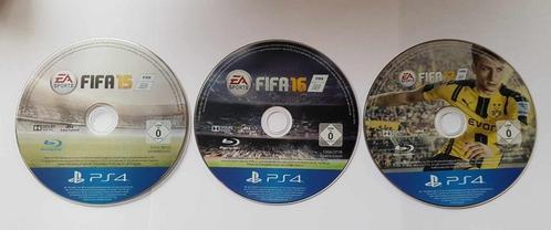 Lot 3 jeux FIFA 15 + 16 + 17 PS4, Consoles de jeu & Jeux vidéo, Jeux | Sony PlayStation 4, Utilisé, Enlèvement ou Envoi