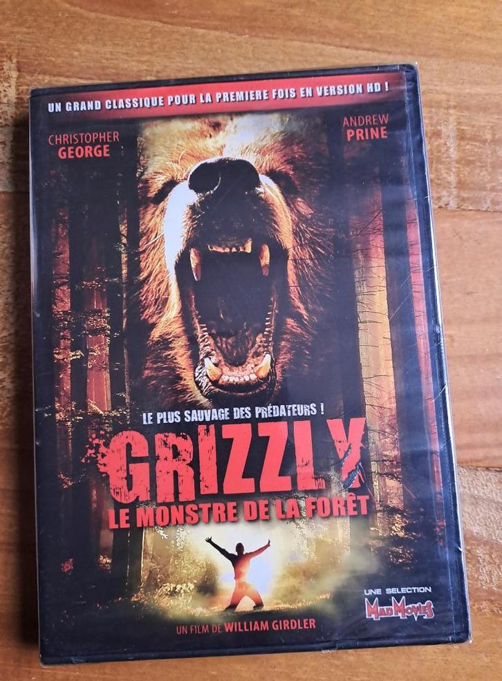 Grizzly - Le monstre de la forêt - William Girdler, Cd's en Dvd's, Dvd's | Horror, Gebruikt, Overige genres, Ophalen of Verzenden