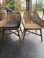 rieten stoelen, Huis en Inrichting, Stoelen, Ophalen, Gebruikt, Overige kleuren, Riet of Rotan
