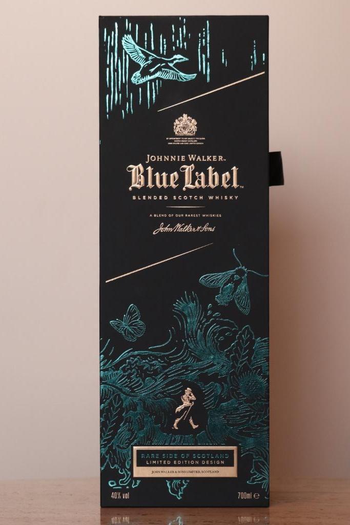 Johnnie Walker Blue Label Rare Side of Scotland, Verzamelen, Wijnen, Nieuw, Overige typen, Overige gebieden, Ophalen