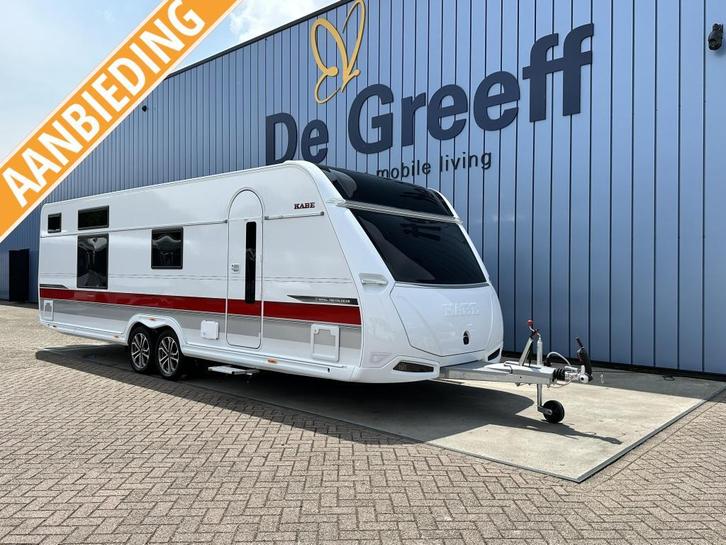 Kabe Royal 780 TDL FK KS E8 Top Aanbieding, Caravans en Kamperen, Caravans, Bedrijf, tot en met 4, 2000 kg en meer, Rondzit, Kabe