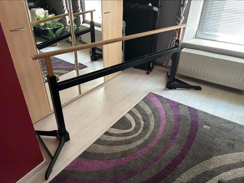 Barre de danse en bois, reglable. Comme neuve, Sport en Fitness, Dansen, Zo goed als nieuw, Ophalen