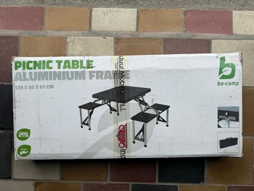 Picknick tafel - Opklapbaar - Alu Frame, Caravans en Kamperen, Kampeermeubelen, Nieuw, Campingtafel, Ophalen