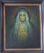 ROGER VAN BELLEGHEM / MOEDERSCHAP / OLIEVERF / 120x100cm KAD, Enlèvement